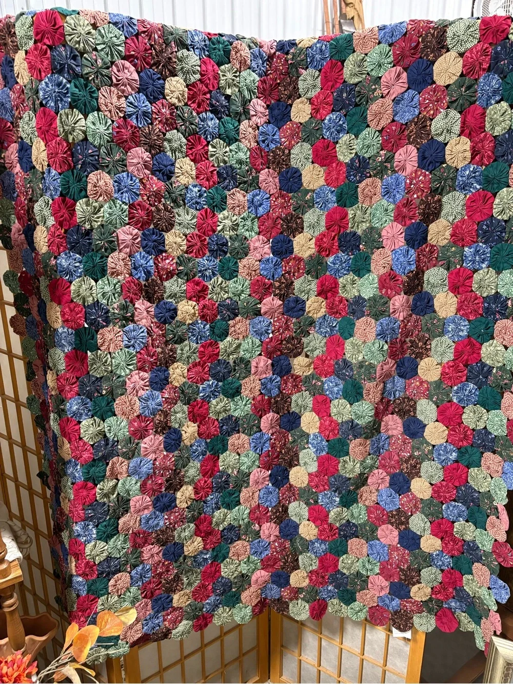 Yo Yo quilt
